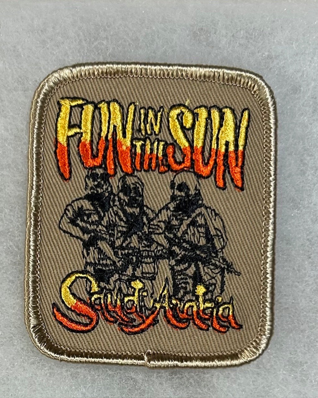 Desert Storm " Fun In The Sun" Saudi Arabia Patch