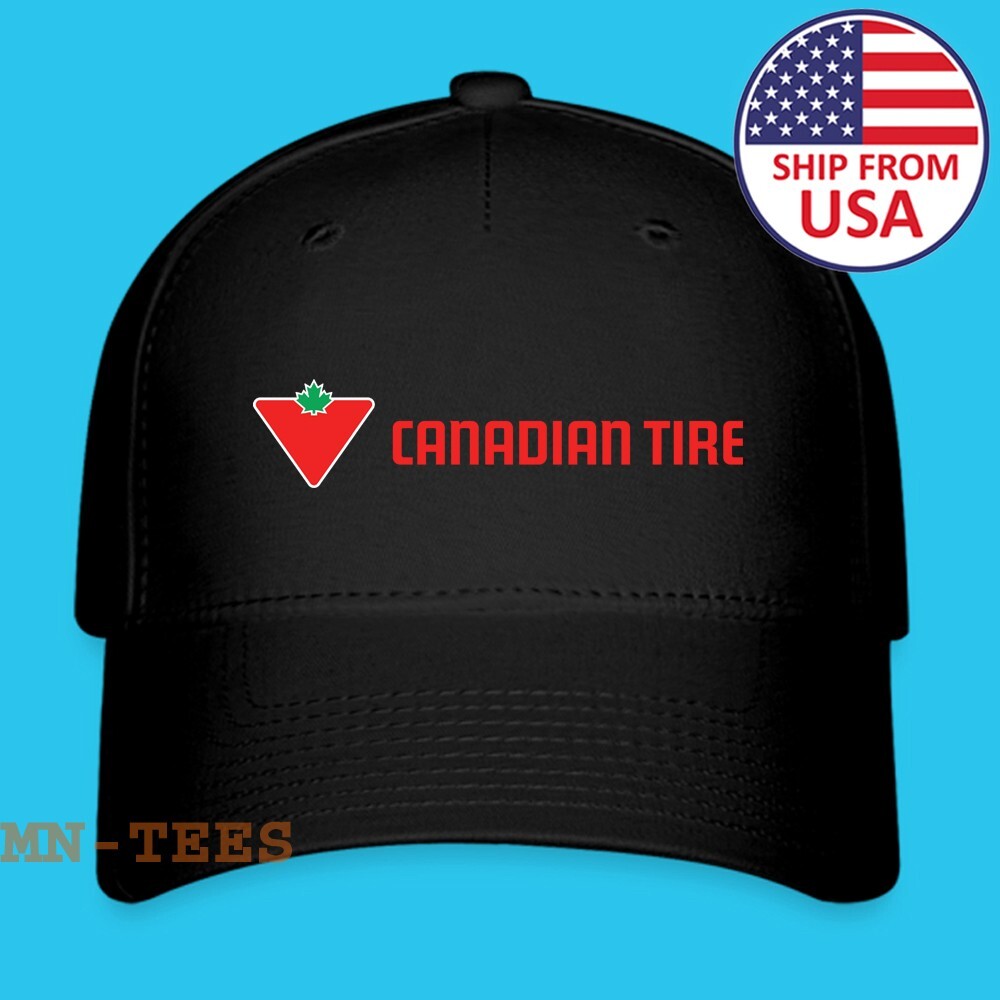 Canadian Tire Corporation Black Hat Baseball Cap Size S/M & L/XL