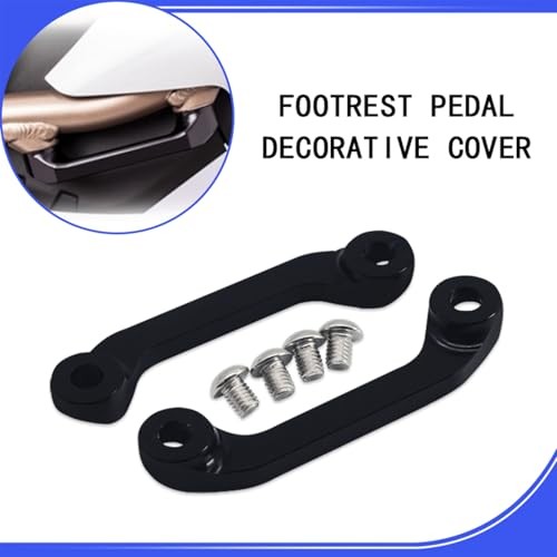 MFGZD Motorcyle Rear Footrest Passenger for S1000RR/M1000RR/S1000R Black