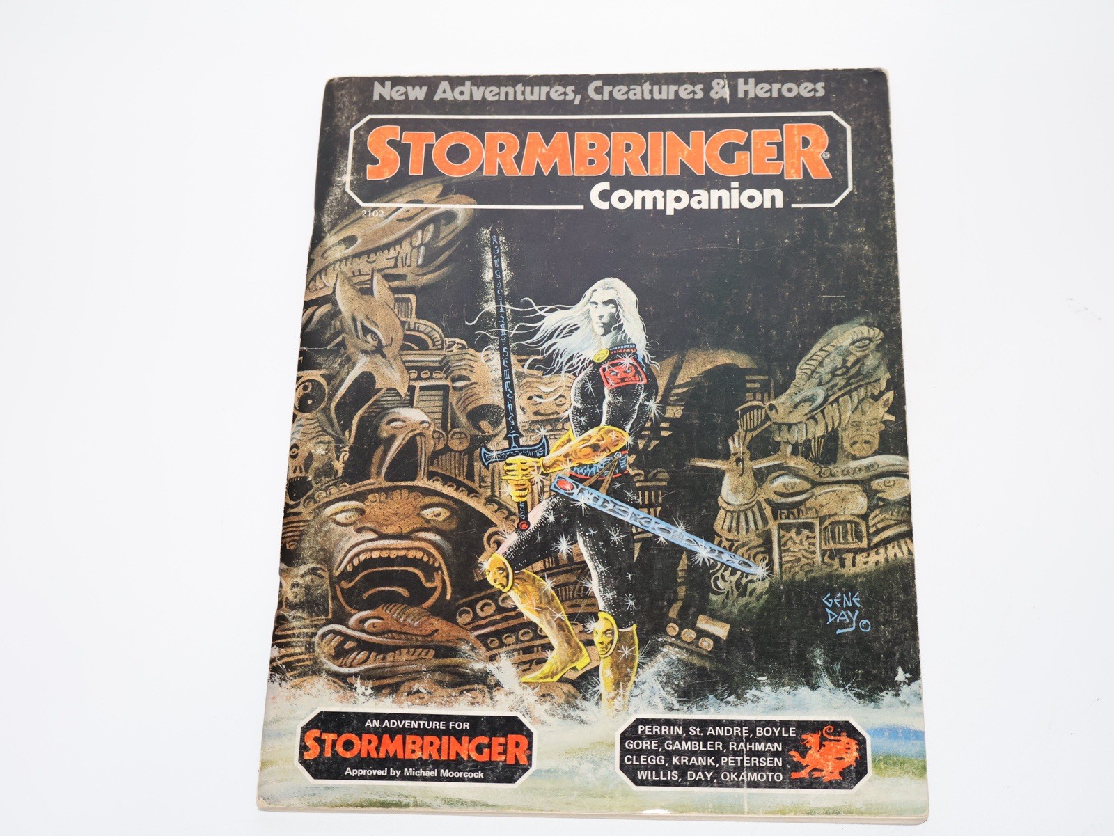 STORMBRINGER rpg Companion Elric Michael Moorcock Chaosium Inc 1983