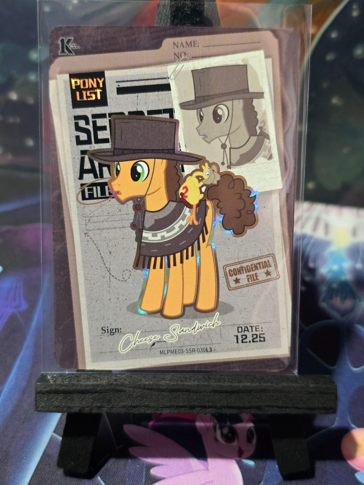 KAYOU My Little Pony Cheese Sandwich (SSR) 2026 MLPME-SSR-039L3 K 1st Editioin