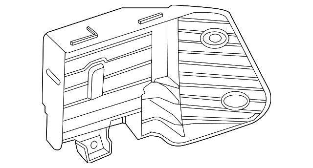 Genuine Ford Blind Spot Detection System Warning Sensor Bracket DP5Z14D189D