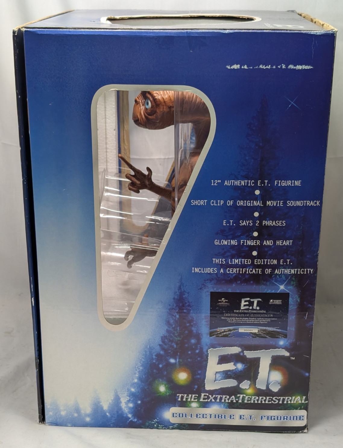 E.T. Extra Terrestrial 20th Anniversary 12" Collectible Figure ToysRus Exclusive