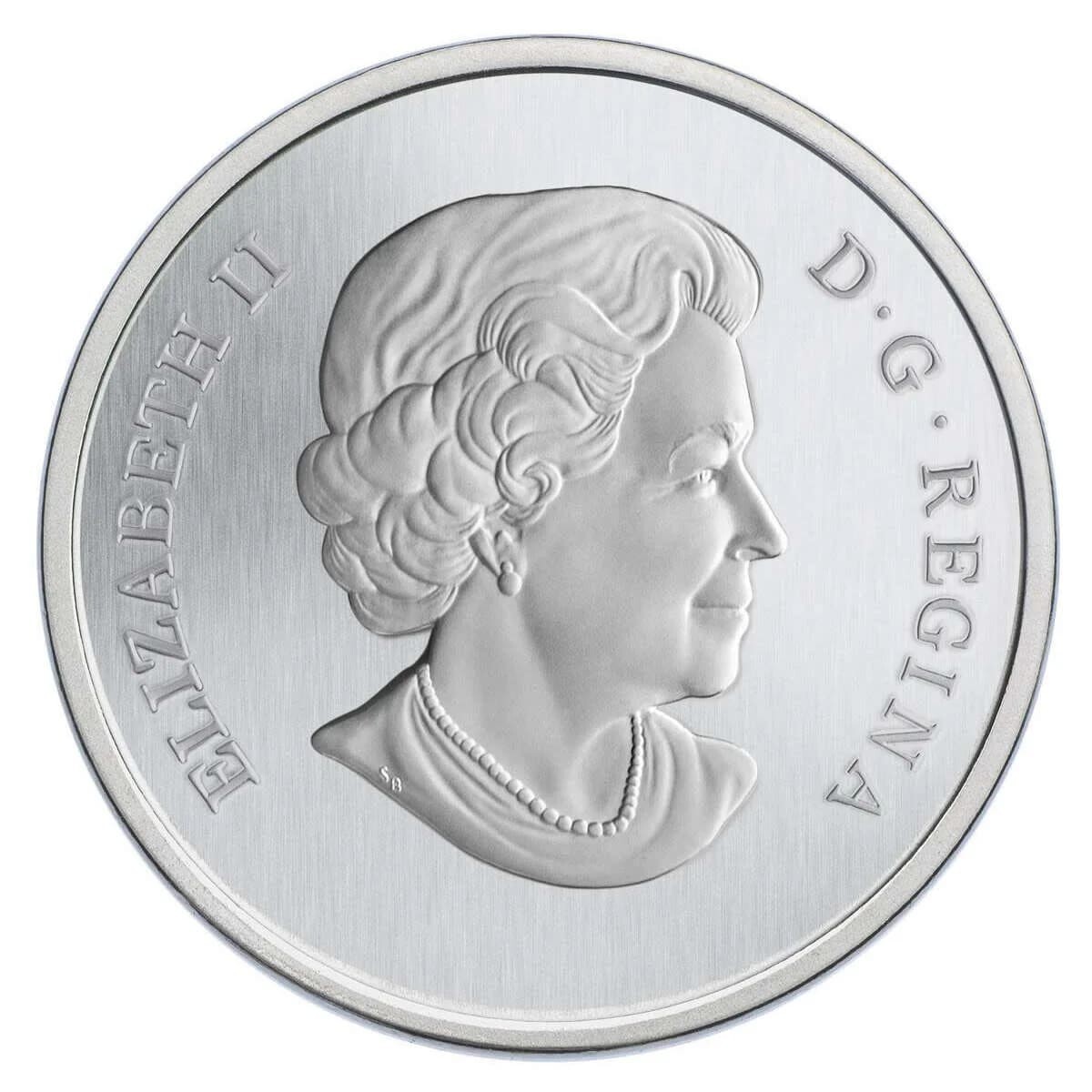 2011 Canada 25c Tulip with Ladybug - Colored Coin