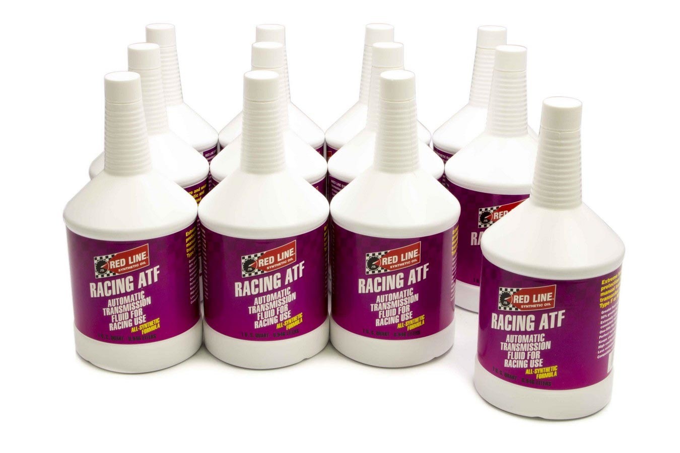 Red Line Oil RED30304 Racing ATF Synthetic Transmission Fluid - 12 Quarts