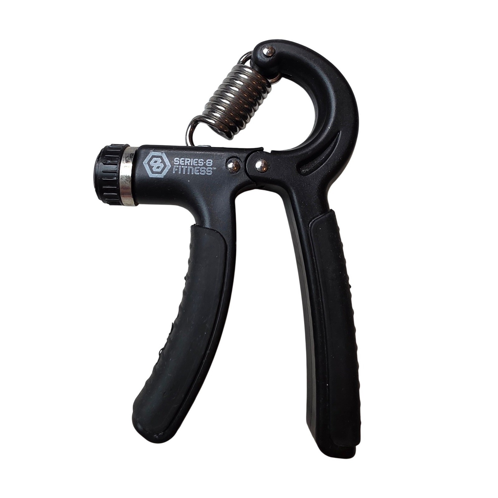 Series-8 Fitness Adjustable Hand Grip Strengthener 20-90 LB Black Forearm A5
