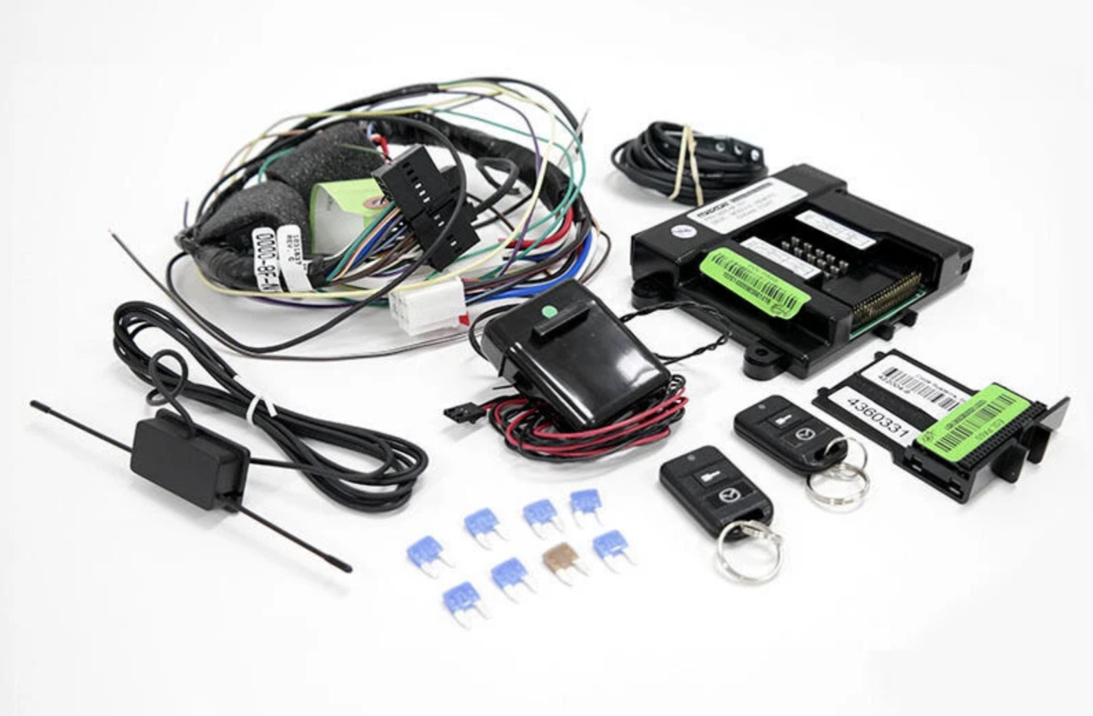 OEM Mazda 2007-2015 CX-9 Remote Engine Start Control Module Kit 0000-8F-N02C New