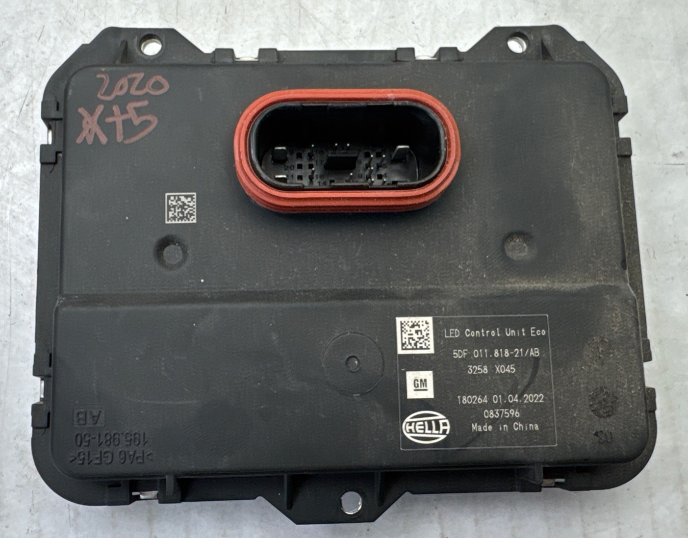 2020 2021 2022 2023 Cadillac XT5 Headlight LED Control Unit OEM Ballast Module