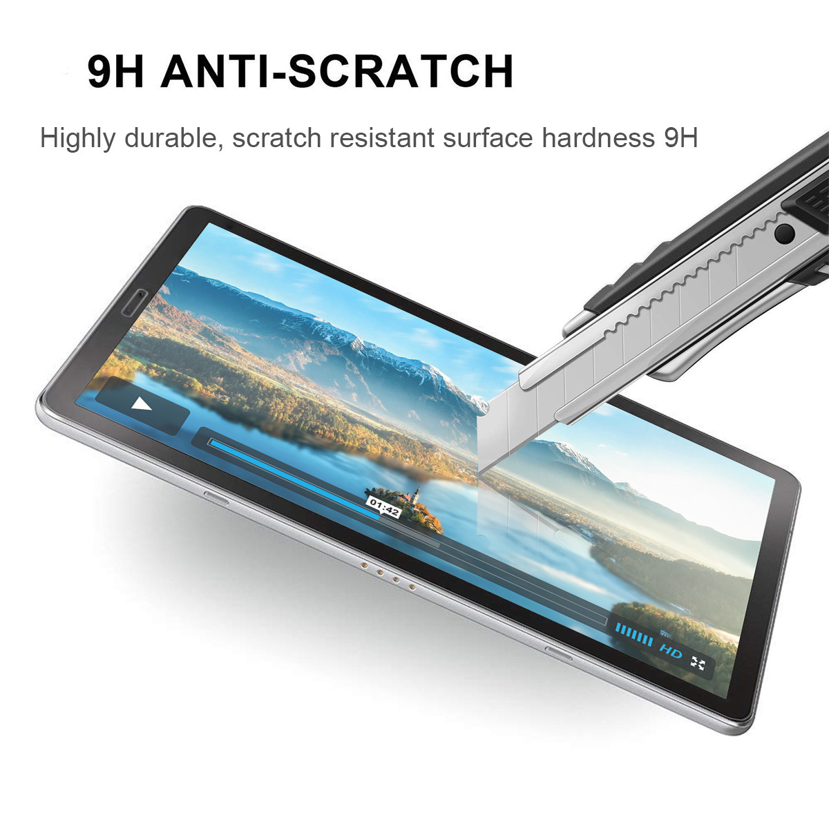 Premium Tempered Glass Film Screen Protector For Samsung Tab A 10.5 SM-T590/T595