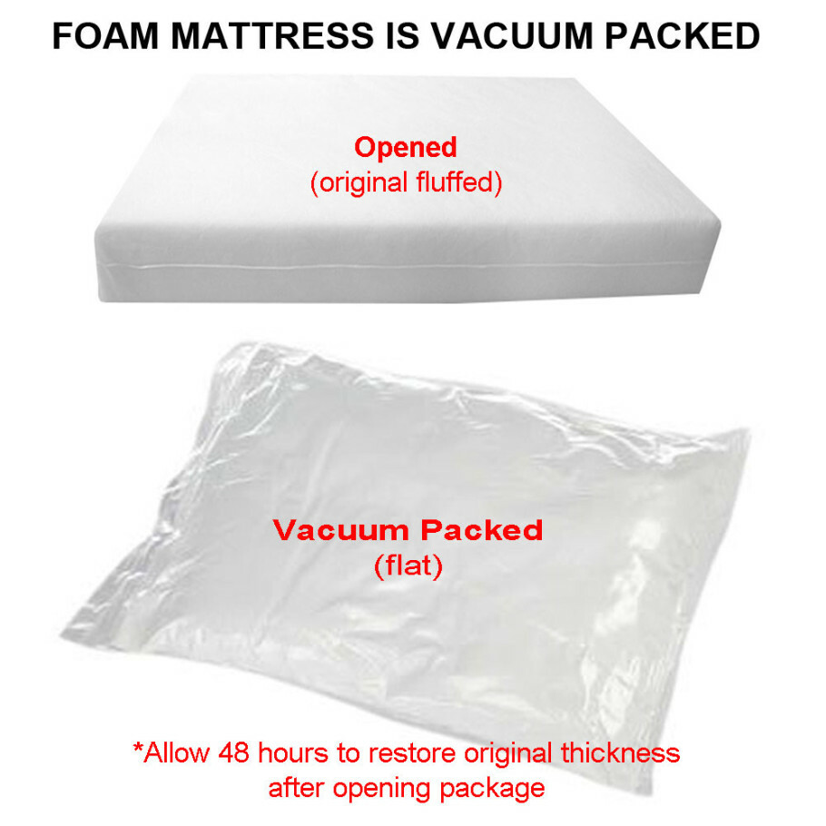 High Density Foam Daybed Seat Cushion Replacement Sheets Medium Firm-Twin Size
