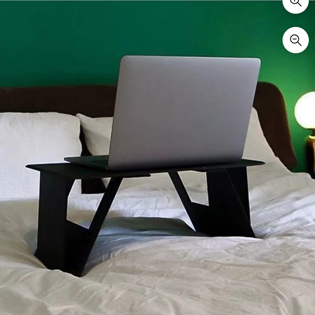 Laptop Stand Space-saving Foldable Computer Support Stand Adjustable Small...