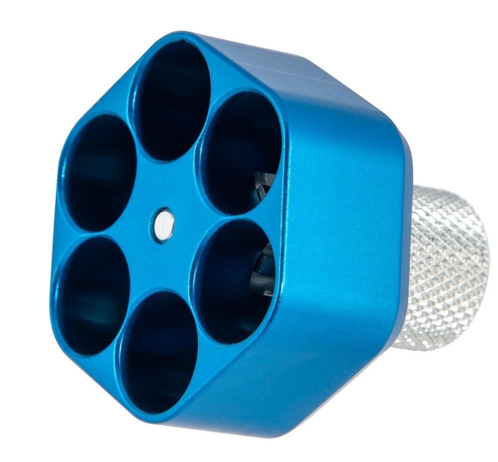 Pachmayr Competition Speedloader Made of Aluminum with Blue Finish - 02655