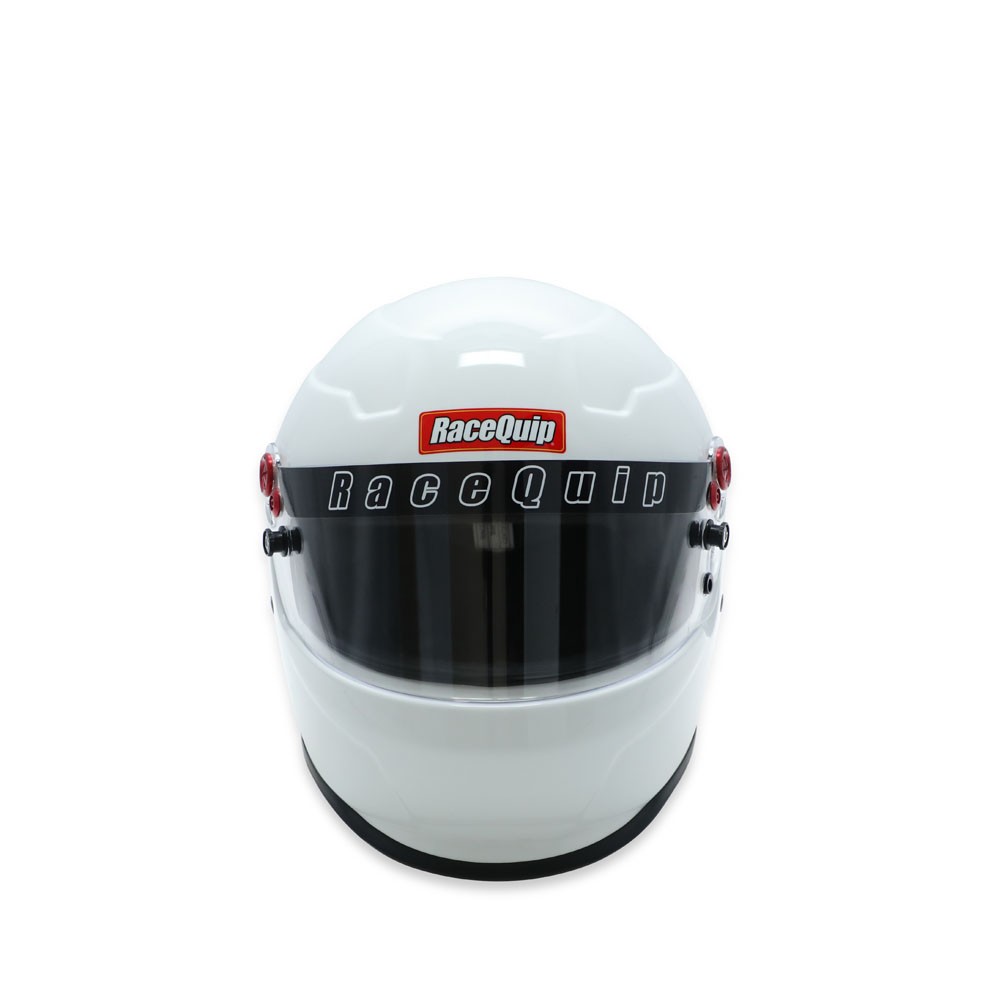 RaceQuip Helmet 277112; Pro25 Small Full Face Gloss White Snell SA2025