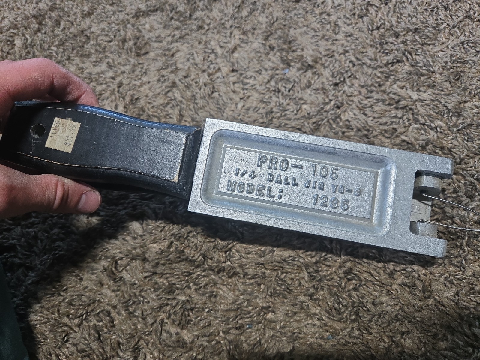 PRO 105--1/4 Ball JIG YG-3--MODEL 1235--DO-IT CORPORATION Jig Mold