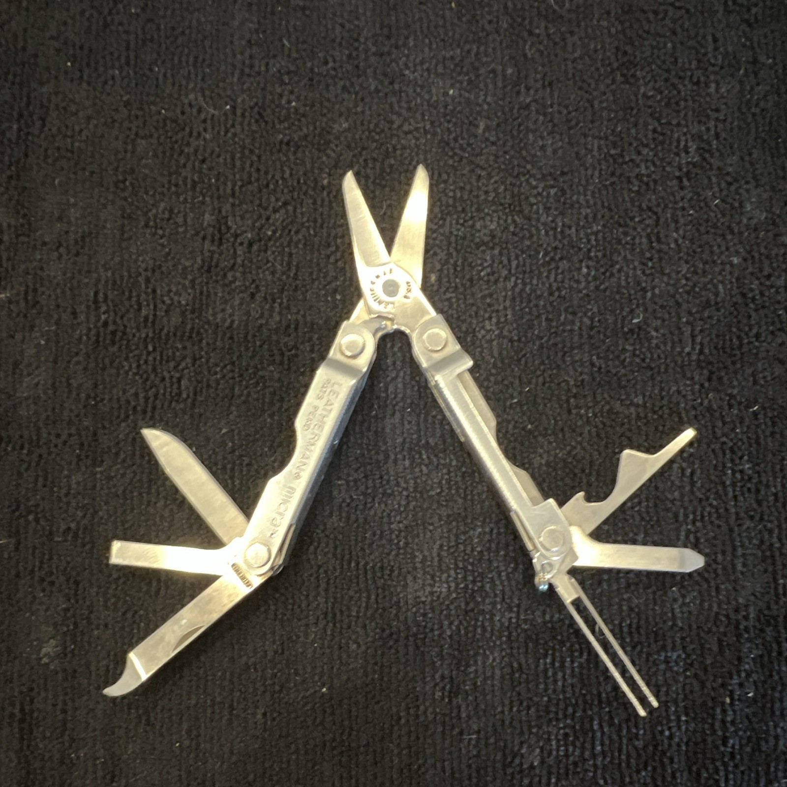 Vintage Leatherman Micra MultiTool - “1297" Date 1st Gen USA - Rare PATS PEND