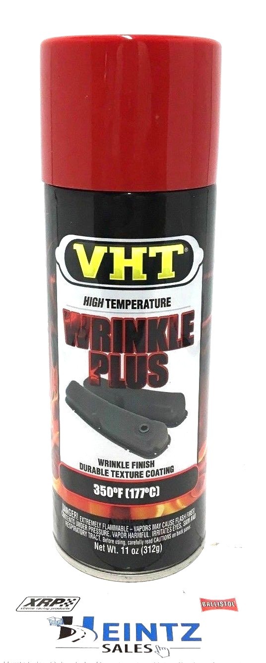 VHT SP204 Wrinkle Plus Red Wrinkle Texture Spray Paint Auto Car Valve Cover 11oz