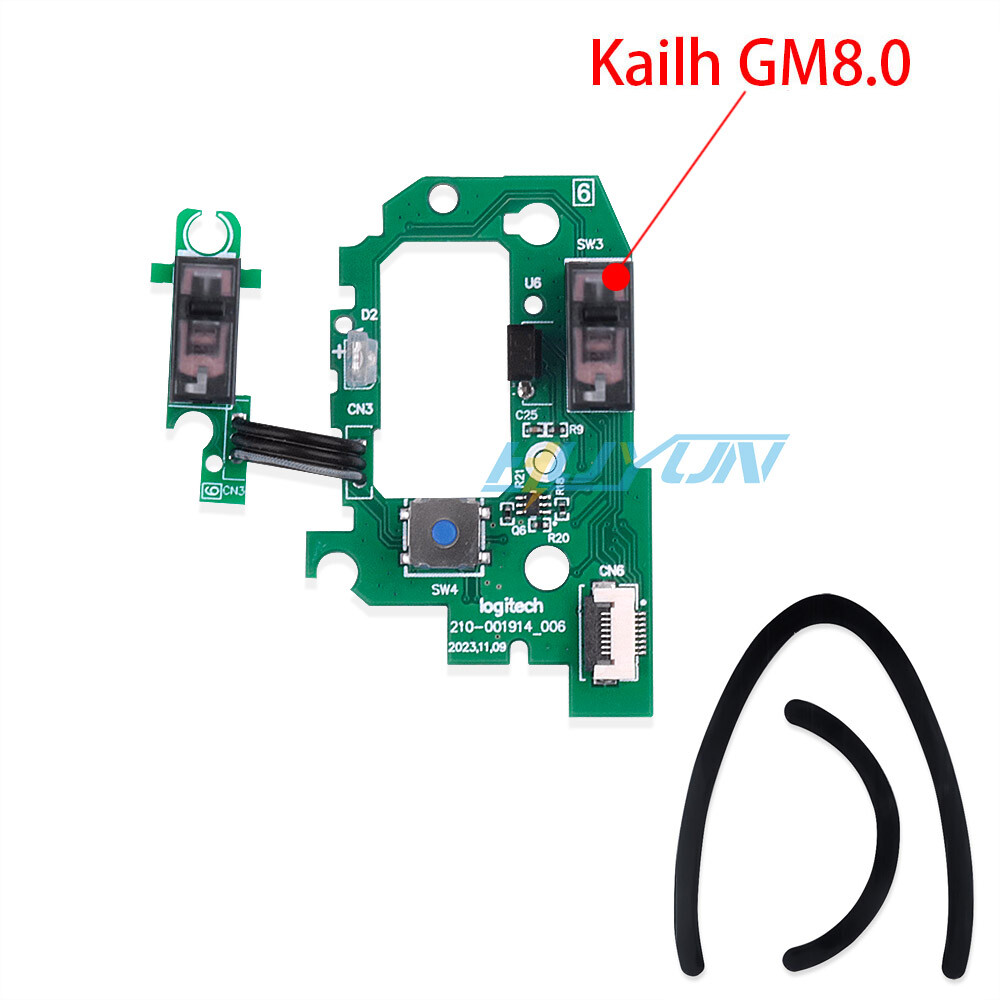 For Logitech MX Vertical Mouse's Encoder Wheel Scroll Switch Button Board