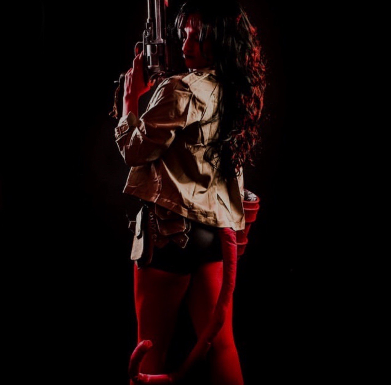 Oversized Hellboy Good Samaritan Set With Quick Loader, 12 Fake Bullets, Cosplay