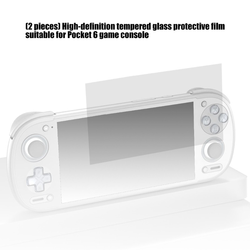 2pcs Tempered Film Console Screen Protector Scratchproof for Retroid Pocket 6
