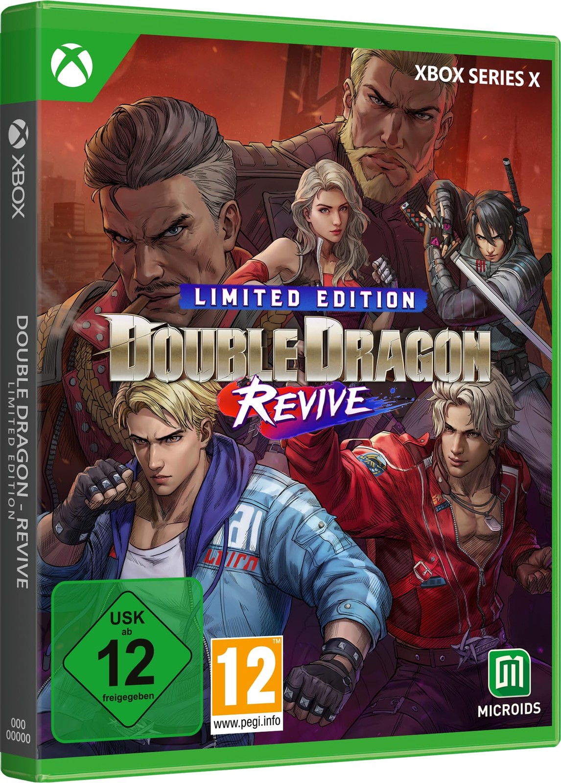 Double Dragon Revive - Limited Edition - (Microsoft Xbox Series X S) (UK IMPORT)