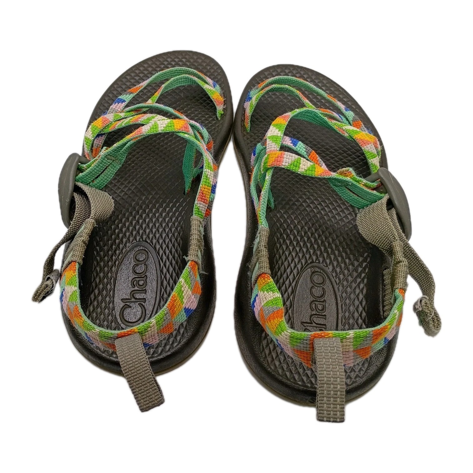 Chaco Classic Cloud ZX2 Sandals Girls 3 Hiking Sport Outdoor Multicolor
