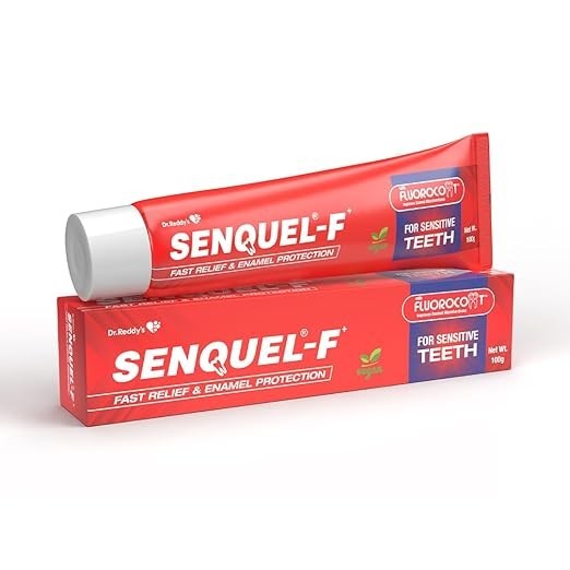 Dr Reddy's Senquel F - Fast Sensitivity Relief Toothpaste 100gm