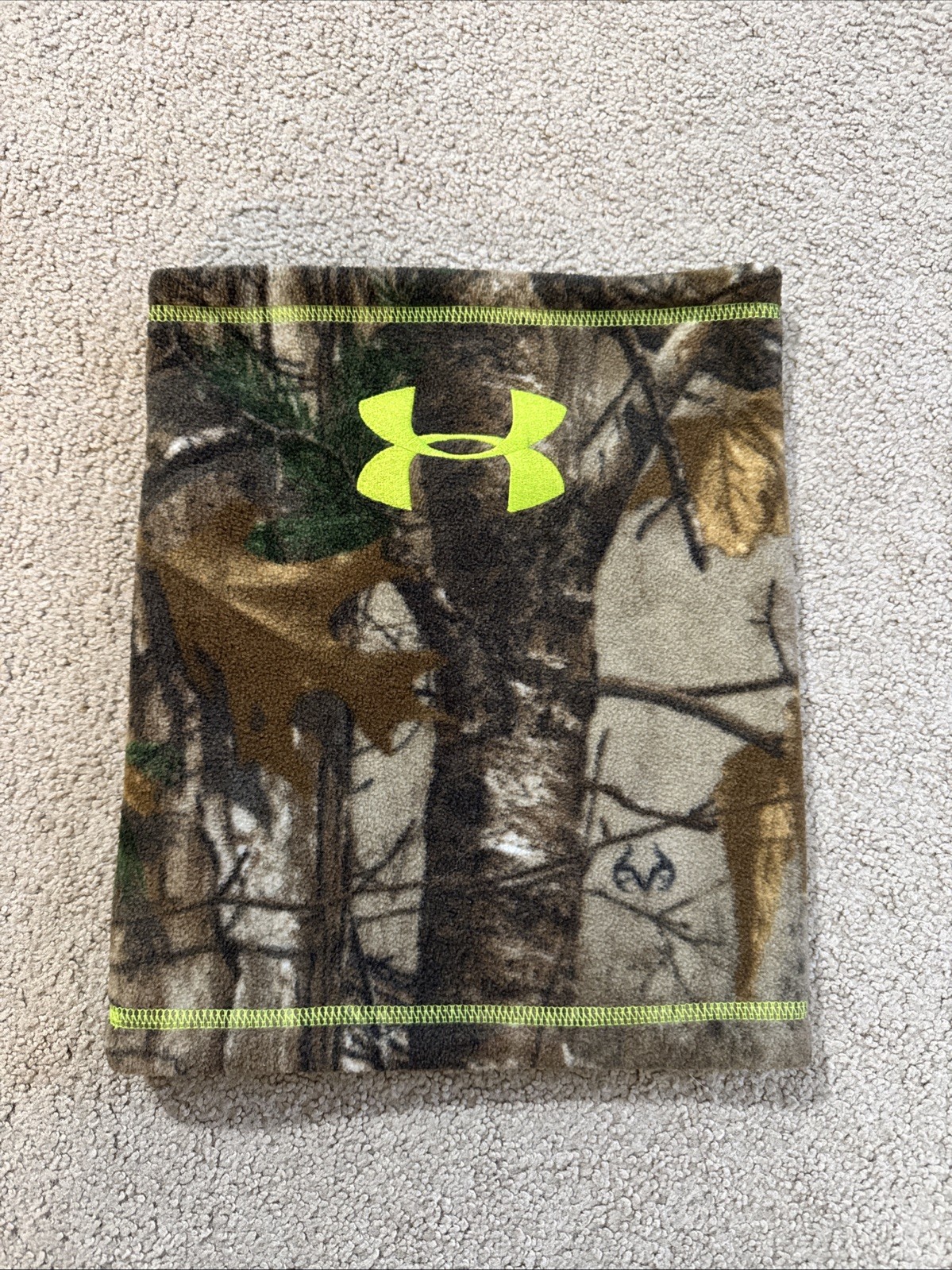 Under Armour Scent Control Coldgear Camo Neck Gaiter Realtree Xtra