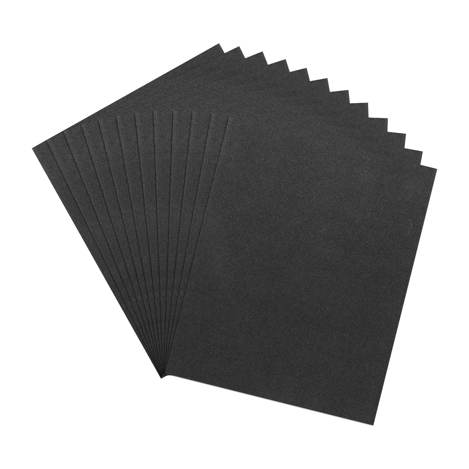 12 Pcs 150 Grit Dry SandPapers, 9 x 11 Inch Sand Papers