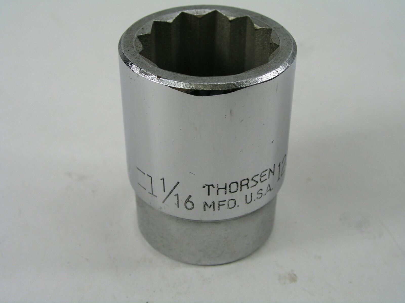 1-1/16"   3/4" Drive 12pt Socket, Thorsen, Lot B
