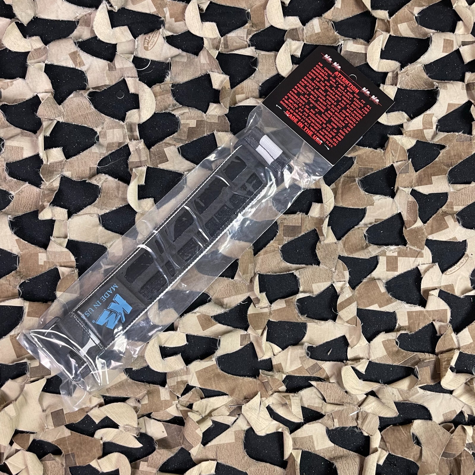 NEW KM Paintball Universal JT Goggle Strap - Cow