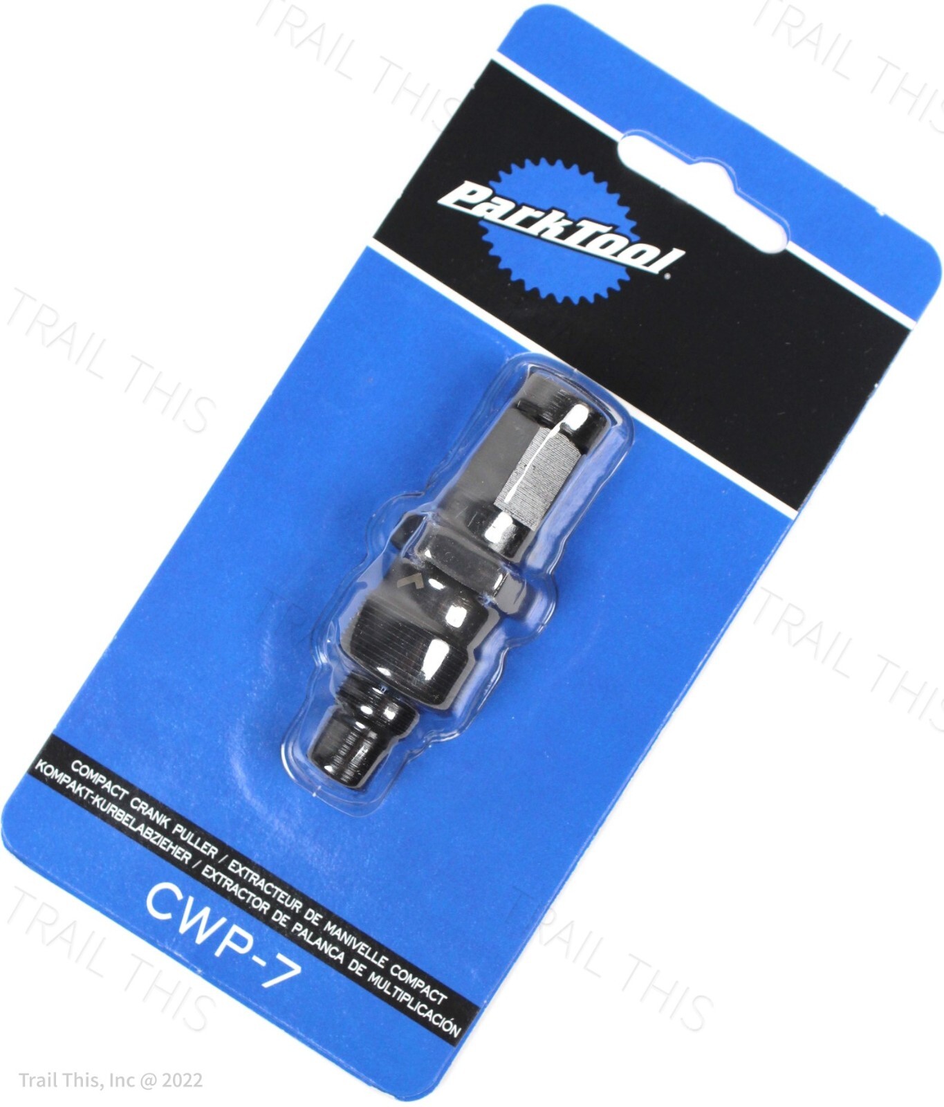 Park Tool CWP-7 Universal Crank Puller Bike Repair - Square Taper ISIS Octalink