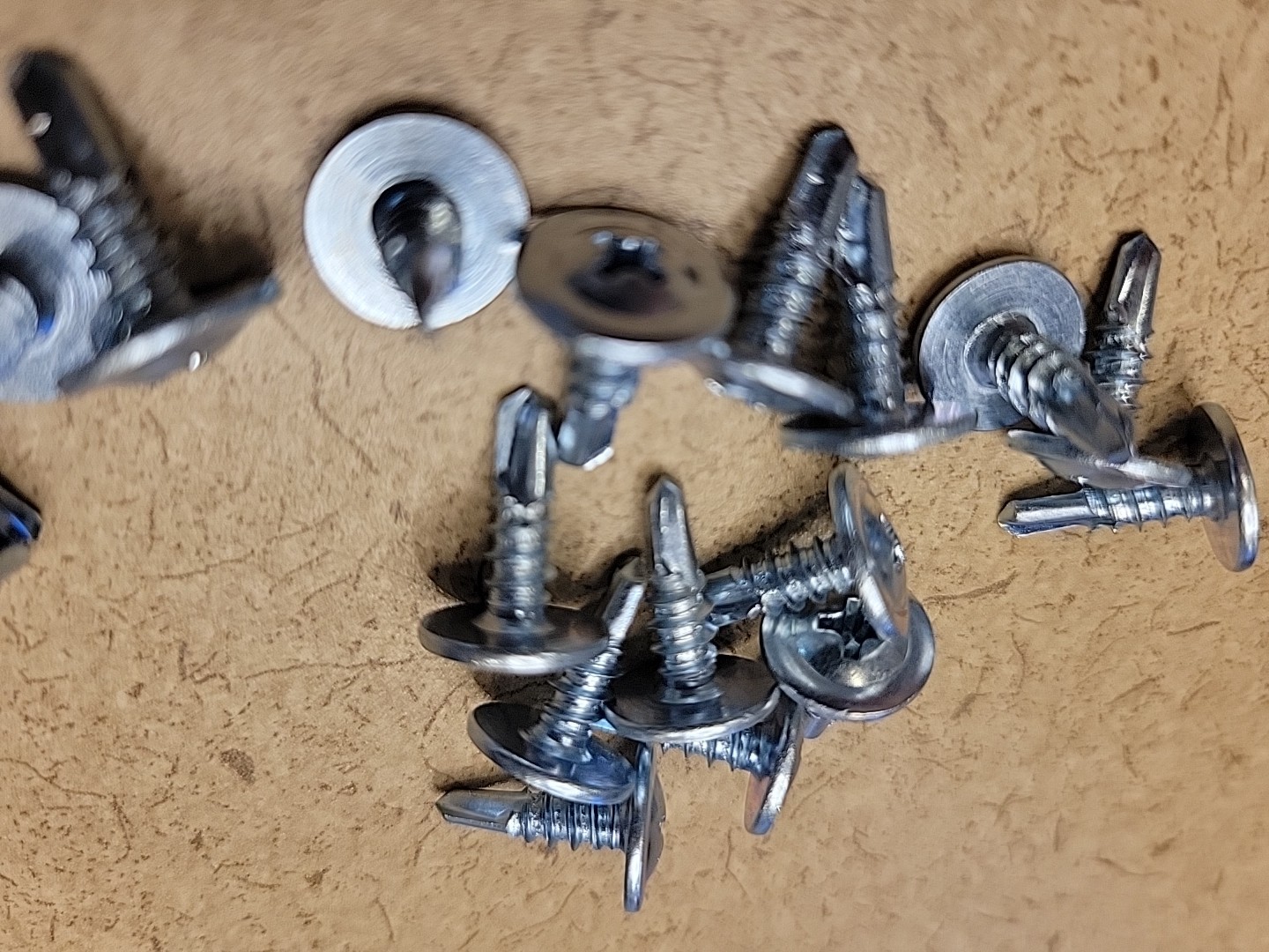 8x1/2 Phillips Modified Truss Head 8 x 1/2 Self Drilling K Lath TEK Screws Zinc