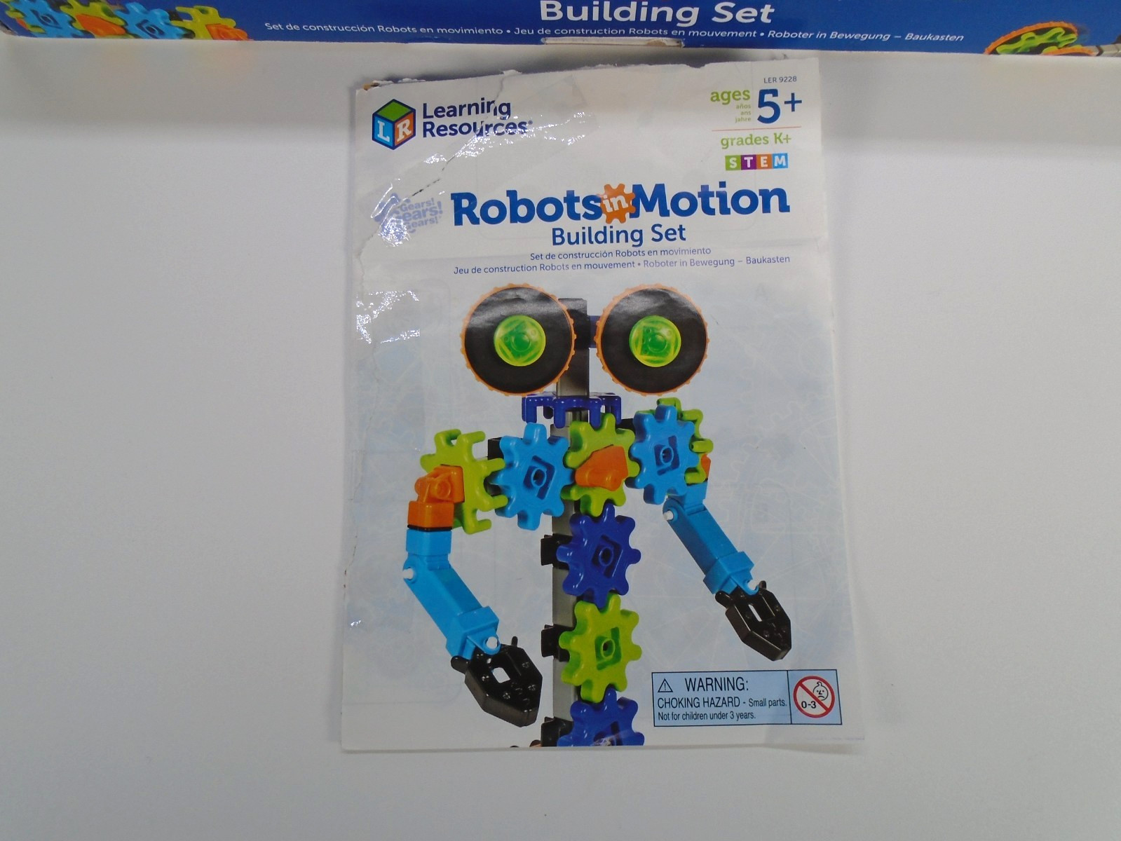 Learning Resources Gears! Robots in Motion Building Set Critical Thinking Skill