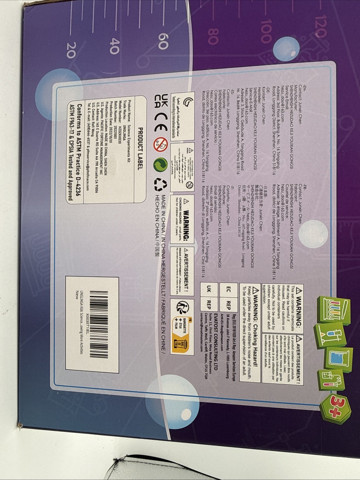 Kids 70 Science Experiment Kit - New Sealed - Educational Fun - Experiments STEM