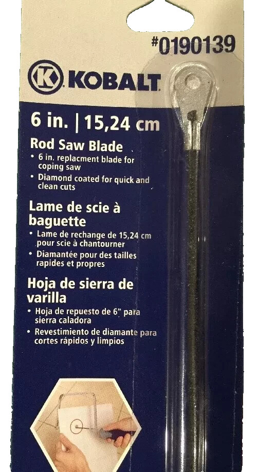 Kobalt 6" Rod Saw Blade - 0190139