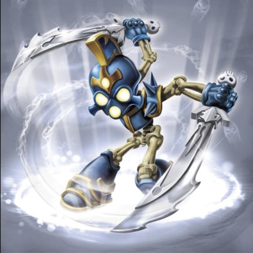 Skylanders Swap Force Twin Blade Chop Chop NFC Card FREE SHIPPING
