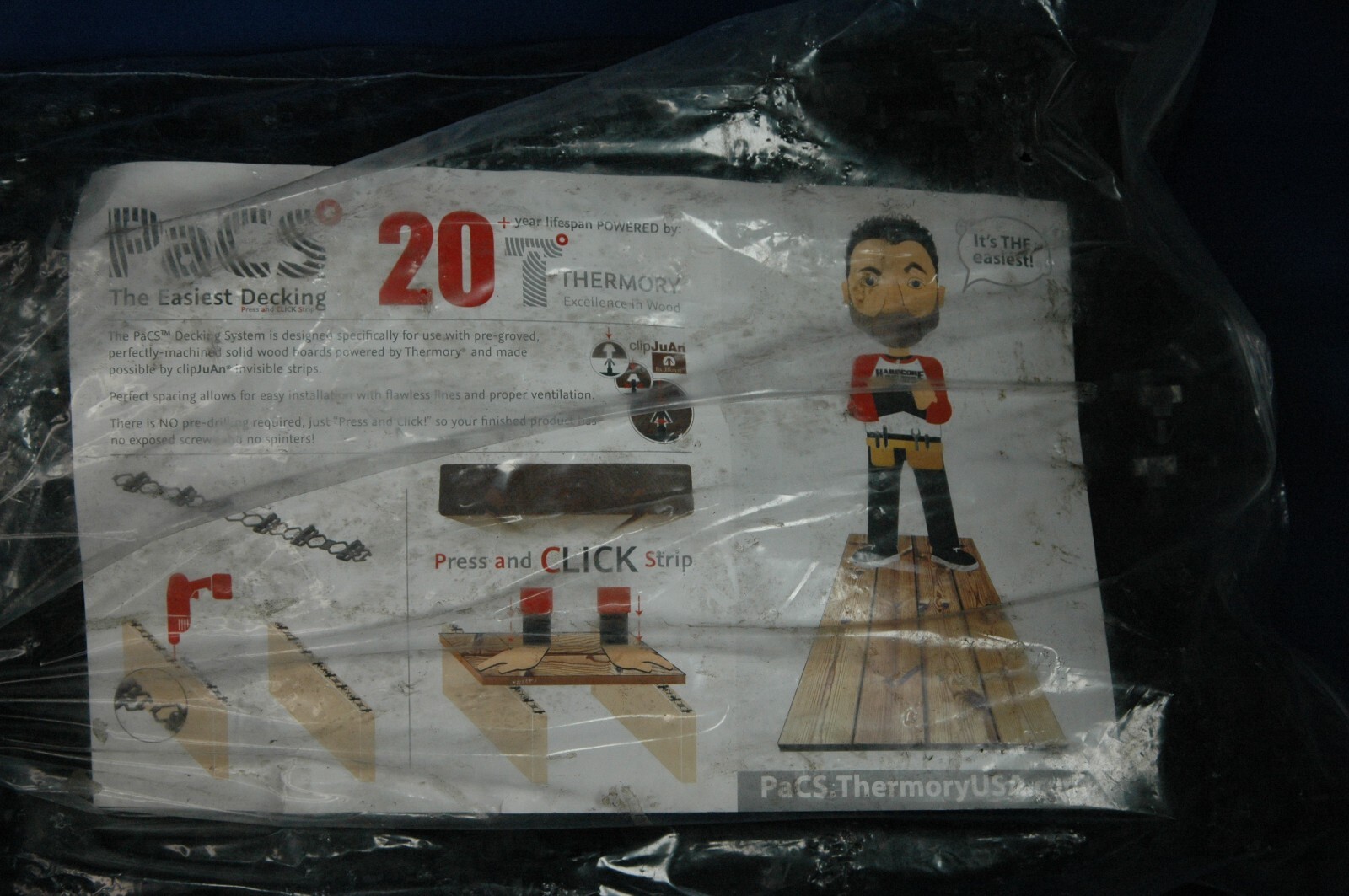New PaCS Decking Strips 30 Strips Per Bag