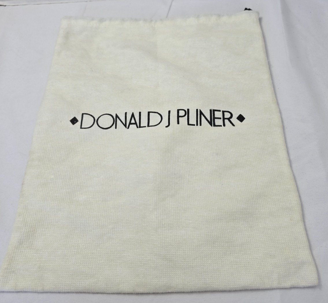 DONALD J PLINER Drawstring Logo Dust Bag - 13.5" x 10.75" Protector