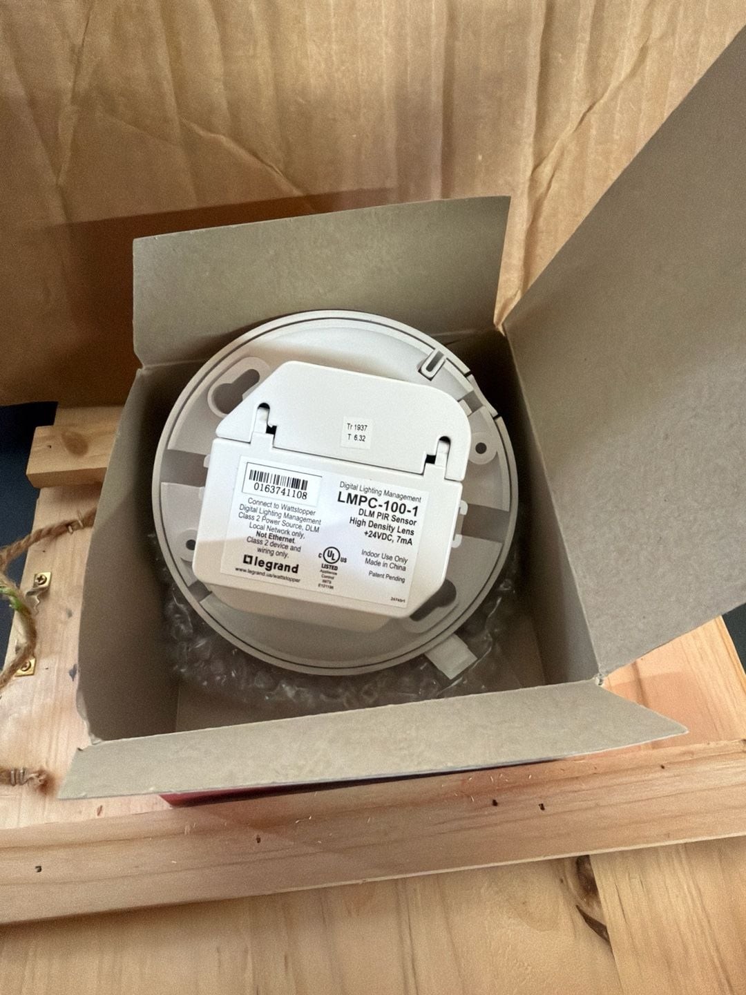Wattstopper Legrand LMPC-100-1 DLM Ceiling Mount High Density Occupancy Sensor