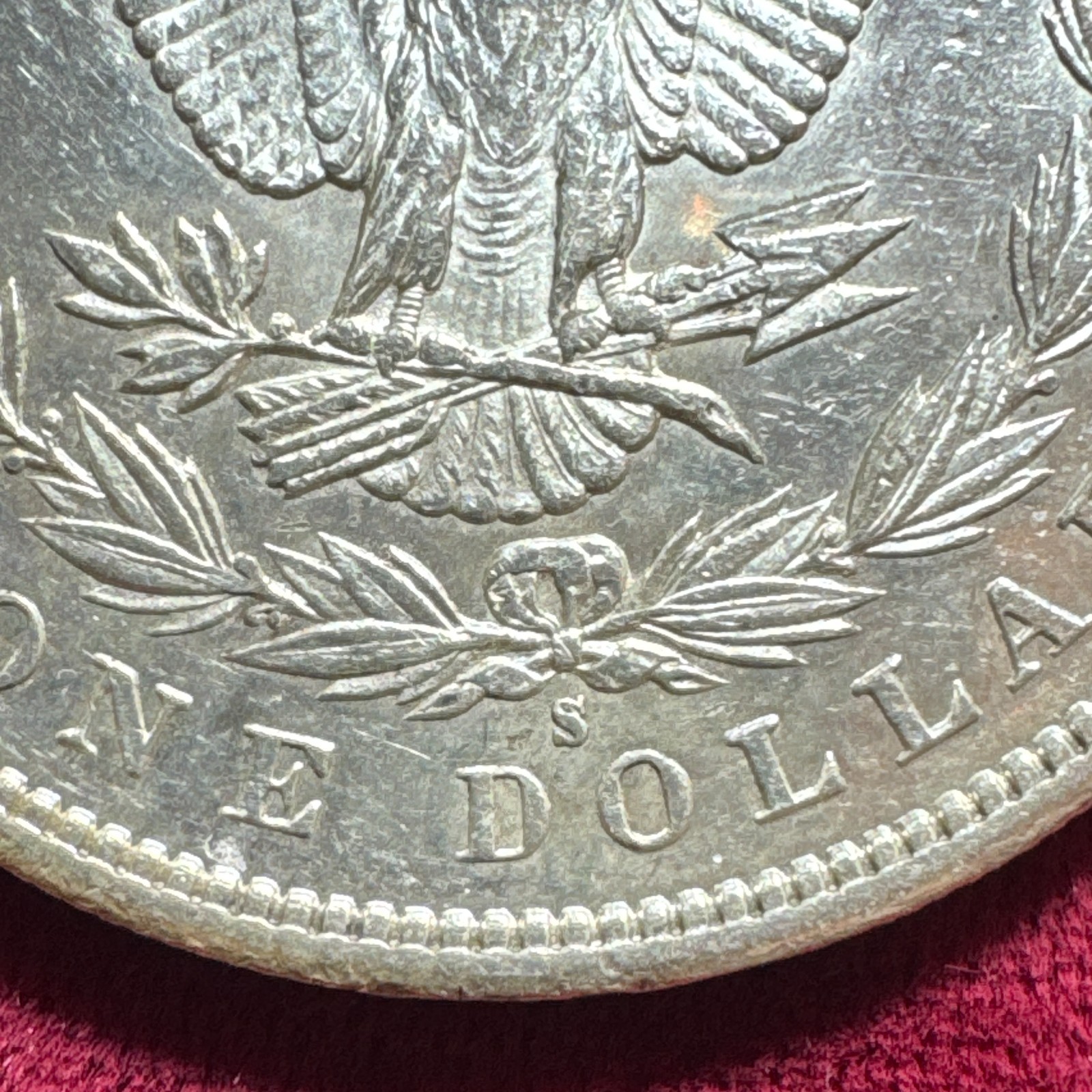 1897-S Morgan Silver Dollar 7336