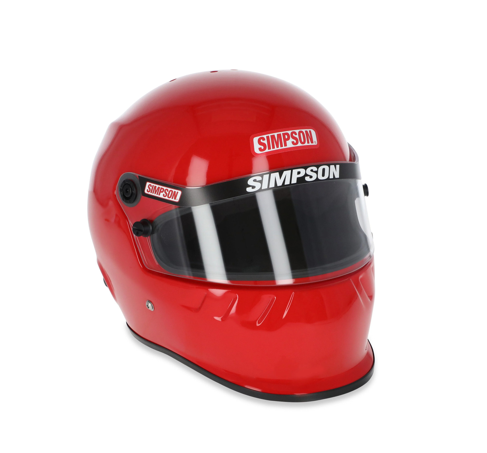Simpson Racing 7950034 SD1 Dirt Track Helmet - Snell SA2020 - Red - Adult LRG
