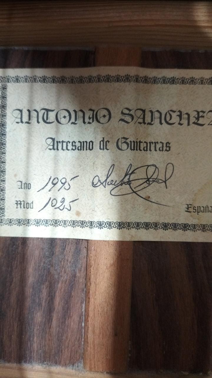 ANTONIO SANCHEZ 1025 Classical Guitar