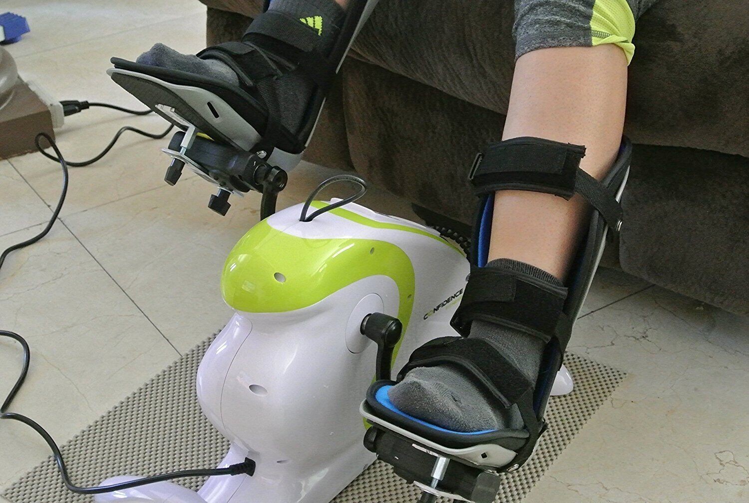 Leg braces for Motorized Exercise bike for the Disabled and elderly -Free size