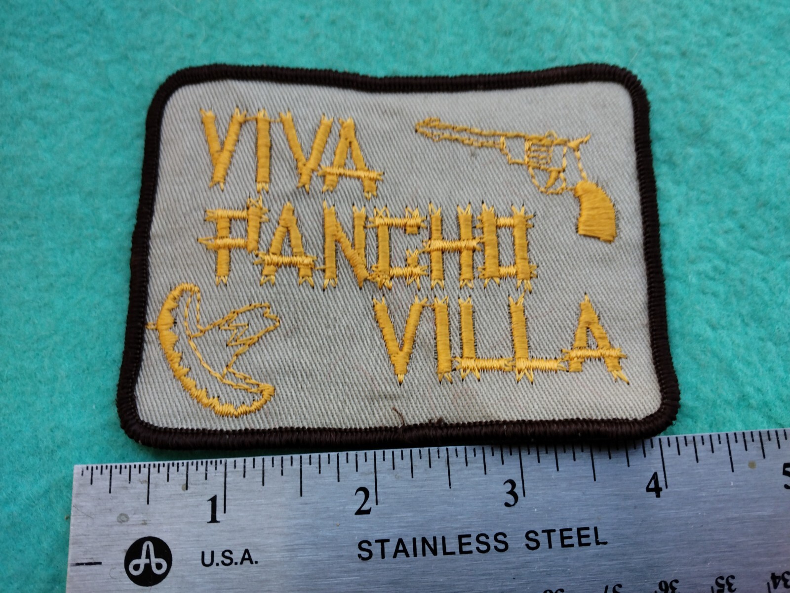 Vintage Viva Pancho Villa Shoulder Patch