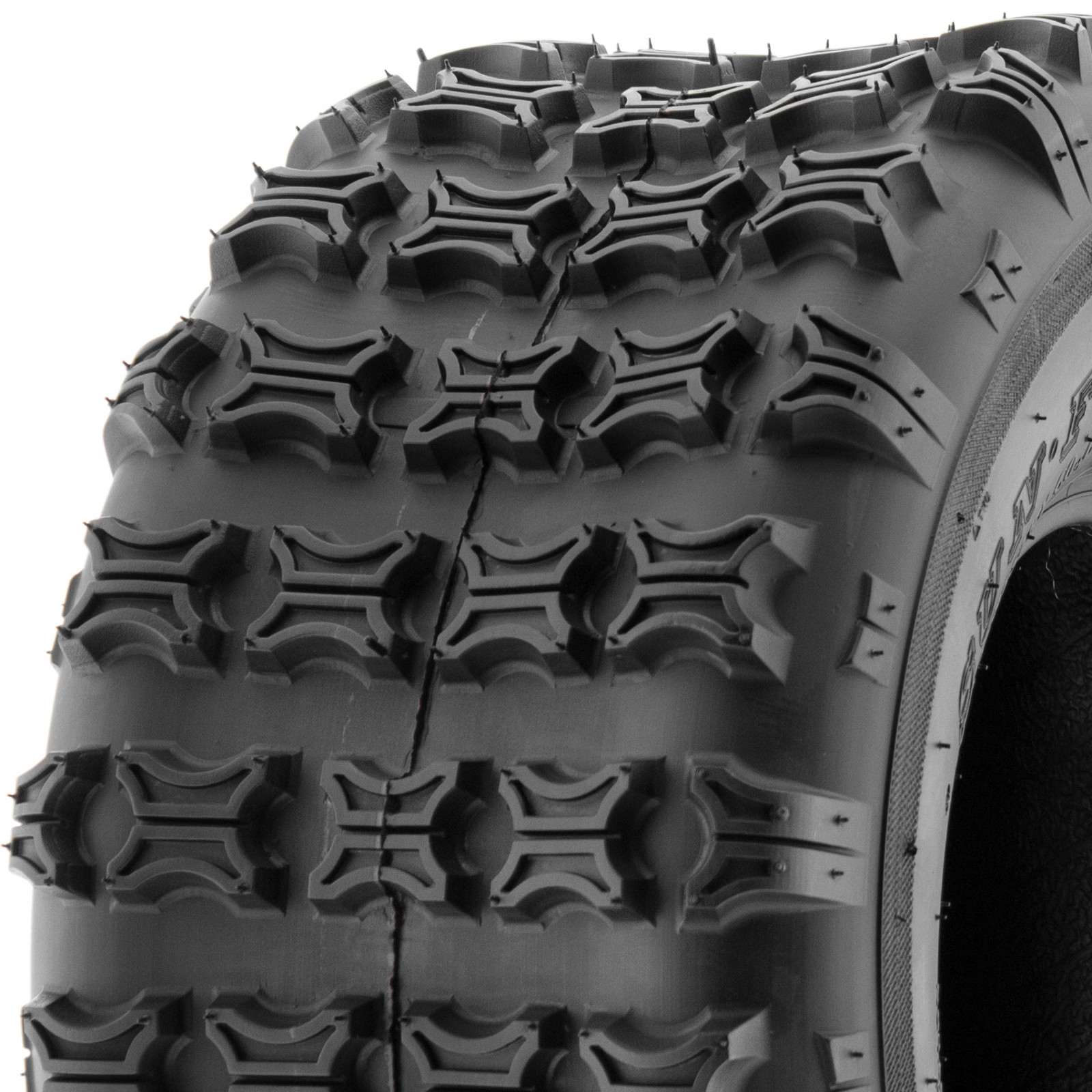 SunF ATV Tires 18x9.5-8 18x9.5x8 Light Weight Knobby 6 PR Tubeless - A018