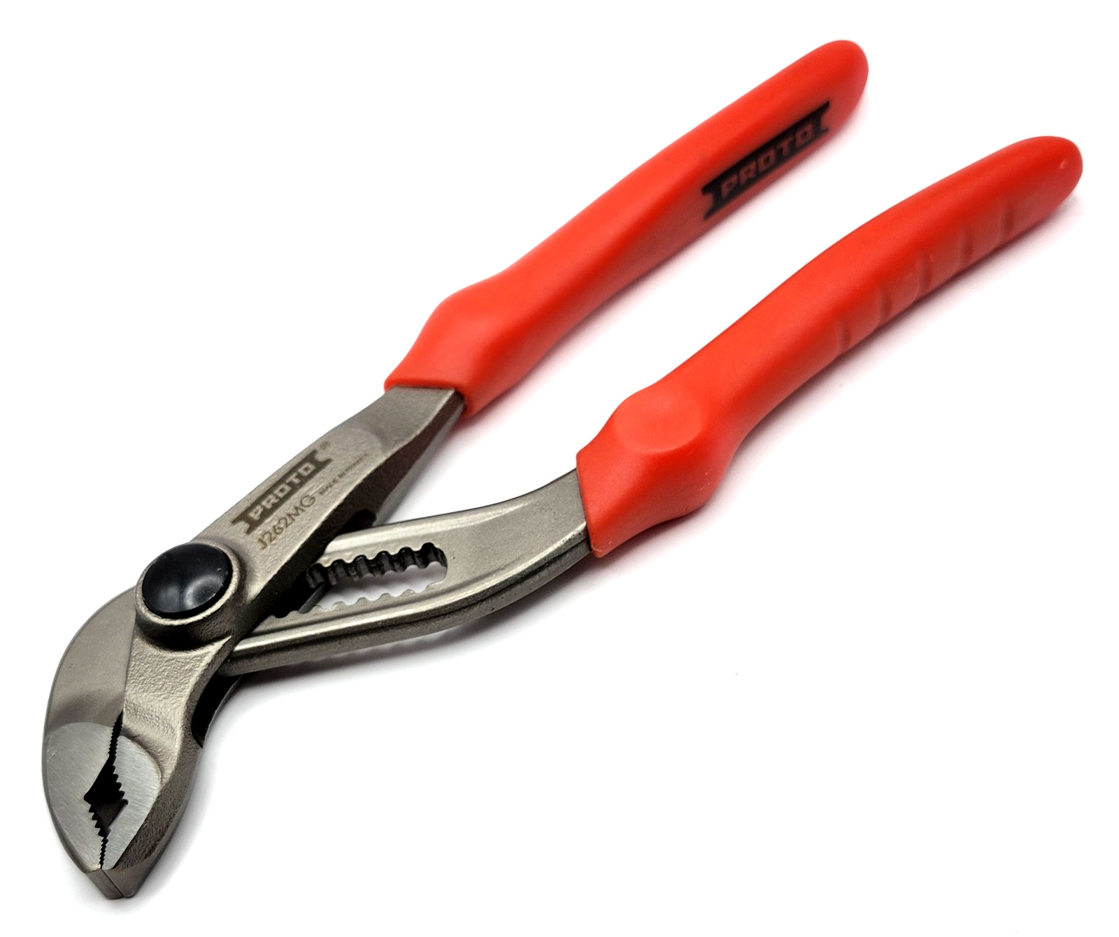Proto J262MG - 7" Lock Joint Pliers with 12 Position Notches & Push Button Lock
