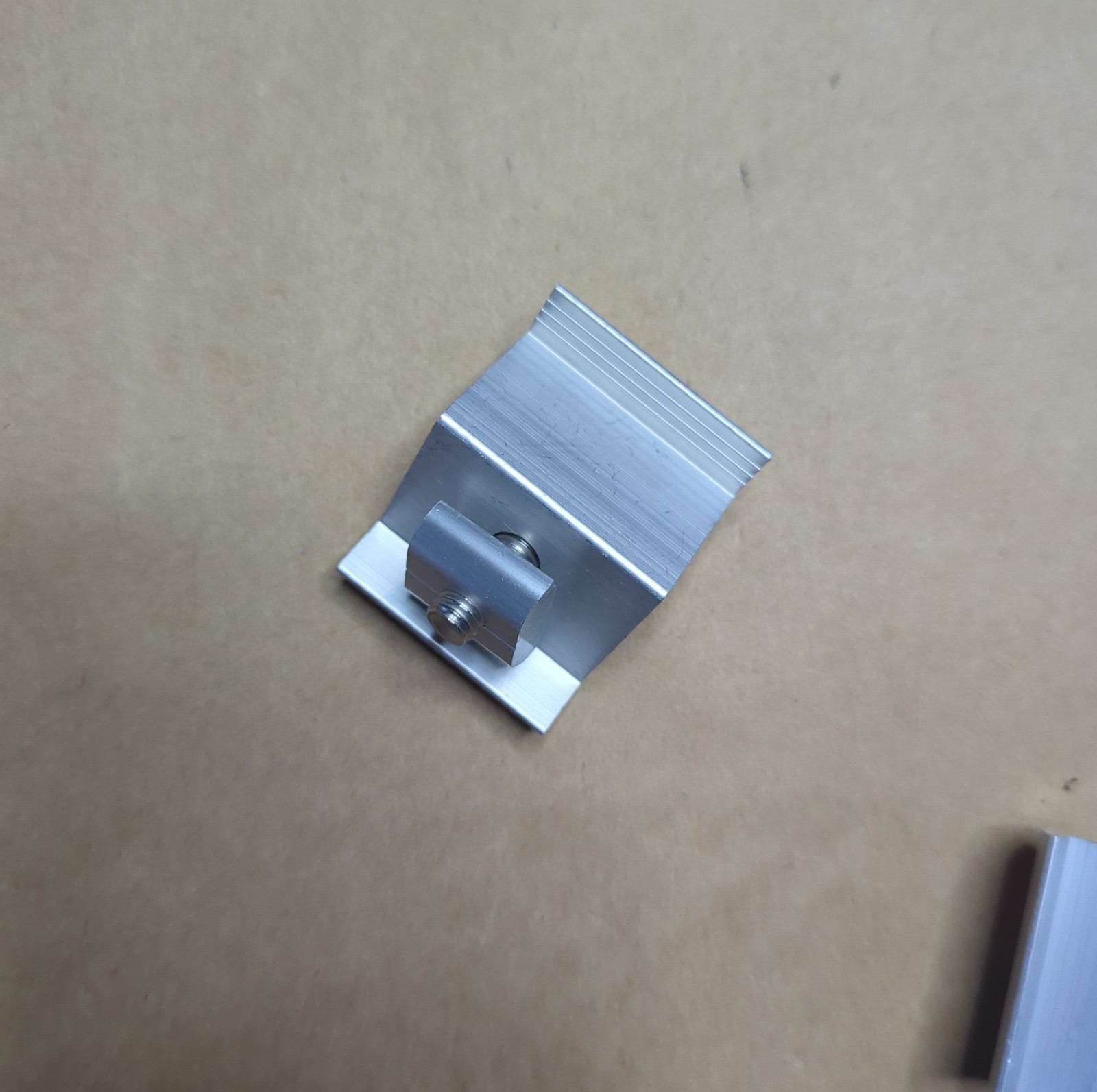 6 Solar Panel End Clamps For Mini Rail