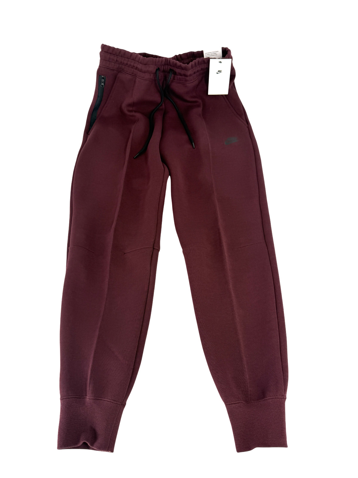 Nike Sportswear Tech Fleece Burgundy Jogger Pants FB8330 652 Women's Sz Small S
