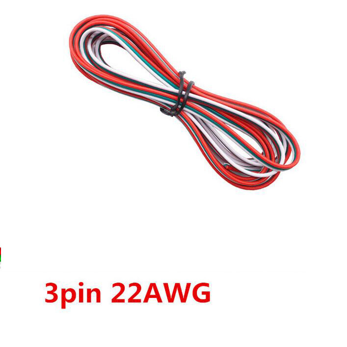 3Pin Extension Wire Cable Connector For WS2812B WS2811 SK6812 RGB LED Light