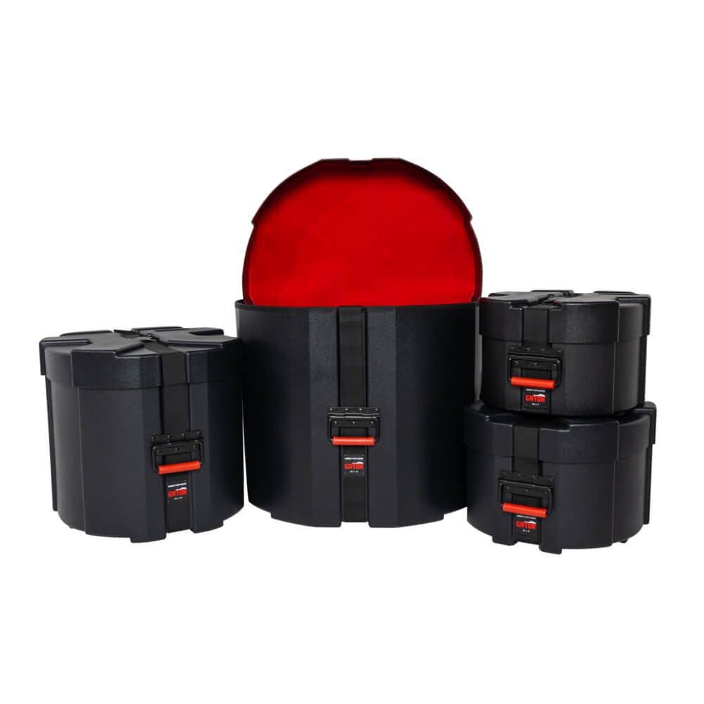 Gator Grooves 4pc Rock Drum Case Set